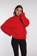 Pull rouge Marc