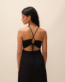 Robe noire Tania