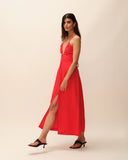 Robe rouge Anita