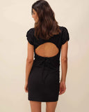 Robe noire Lily