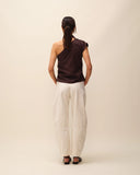 Top marron Trudy