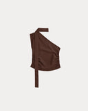 Top marron Trudy