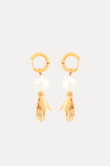 Eliane gold-plated square ring