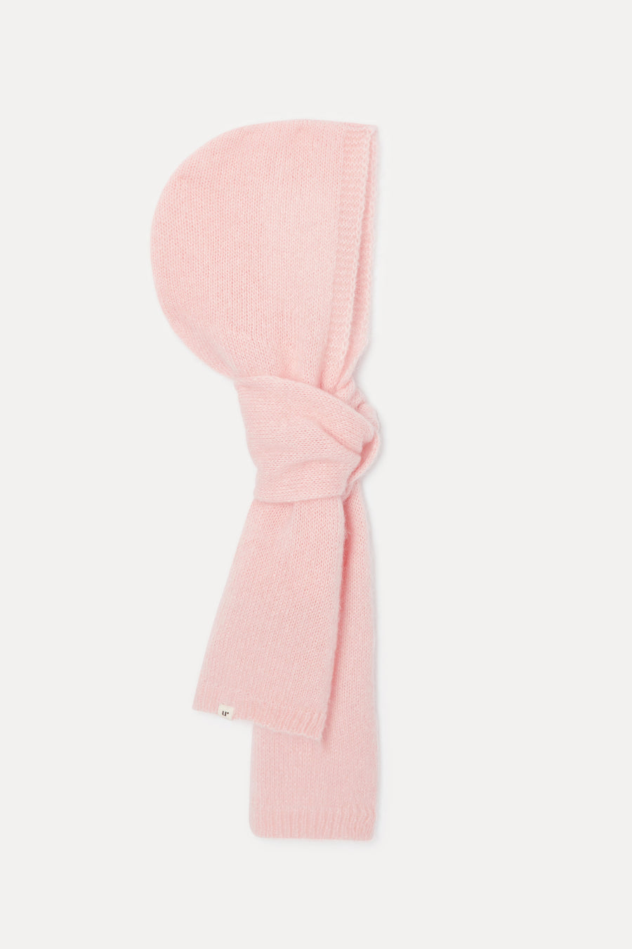 Capuche-écharpe rose Jina