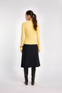 Cardigan en laine jaune Molly