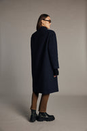 Manteau marine Naima