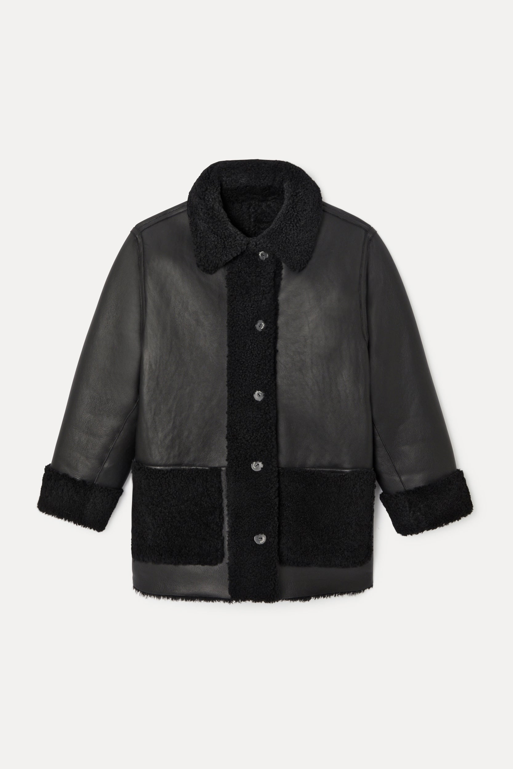 Peau lainée noire Julien