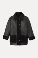 Peau lainée noire Julien