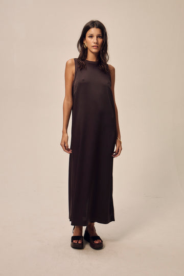 Robe Adid marron