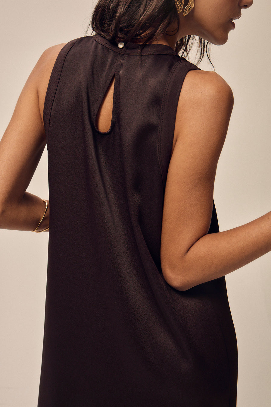 Robe Adid marron