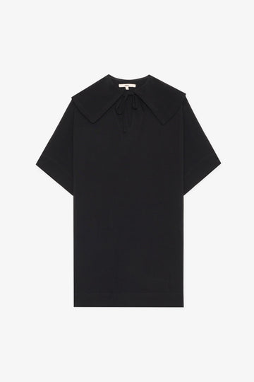 Robe droite à col puritain Maria