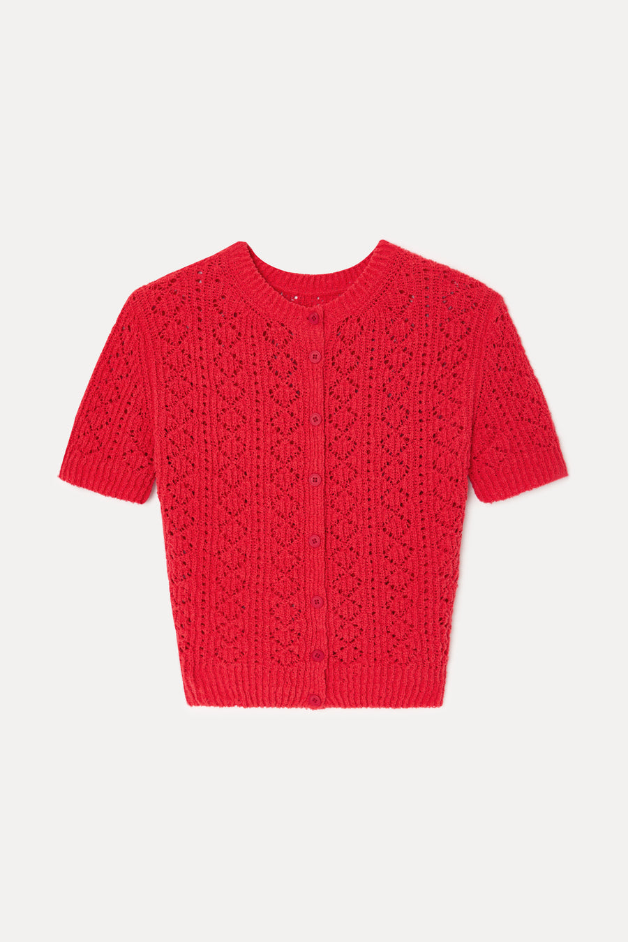 Top en maille boutonné Mia