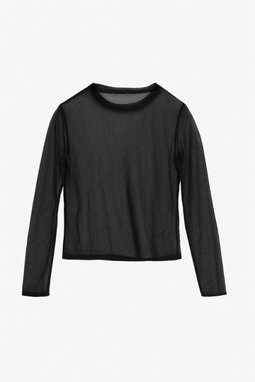 Top manches longues transparent Nabil