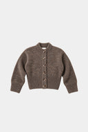 Gilet marron chiné Marly