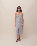 Robe blue mist Tania