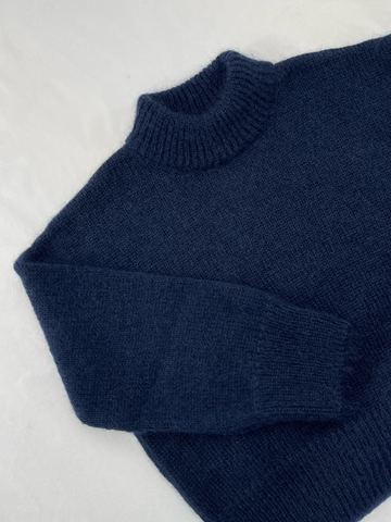 Pull oversized en mohair Marcia Marine