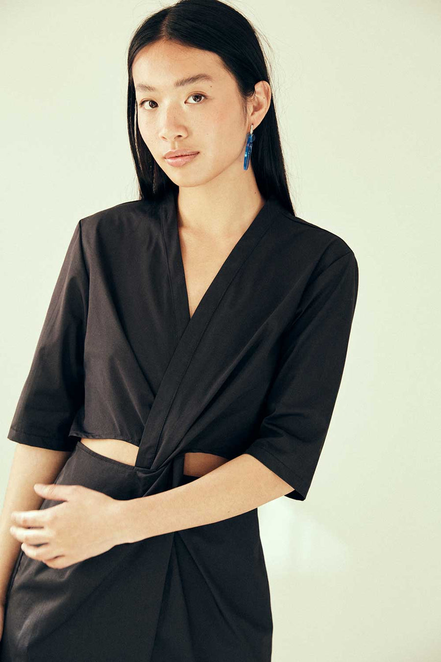 Robe à découpes torsadées  Paloma