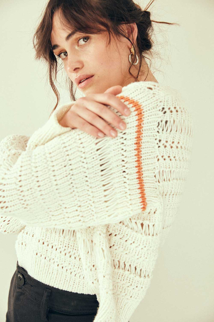 Pull Maria écru